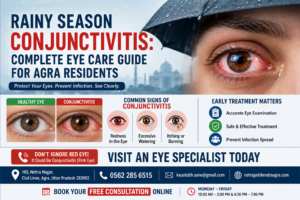 Rainy Season Conjunctivitis: Complete Eye Care Guide for Agra Residents